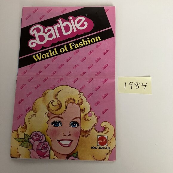1980s Barbie World of Fashion Brochures Plus Wedding & Fun Fashion Pictures - Picture 3 of 12